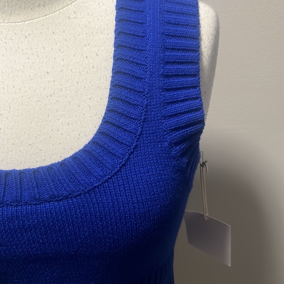 NWT All the ways blue sweater vest - Picture 2 of 7